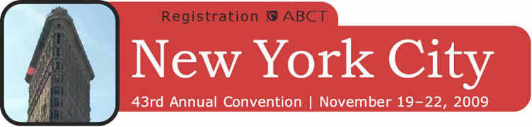 ABCT 43rd Annual Convention New York