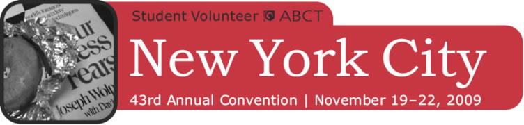 ABCT 43rd Annual Convention New York